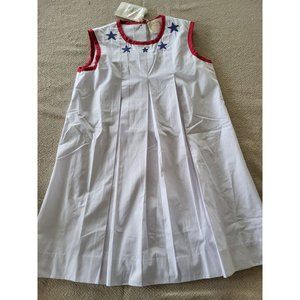 The Beaufort Bonnet Company Mary Francos Frock With Star Applique NWT Size 7C